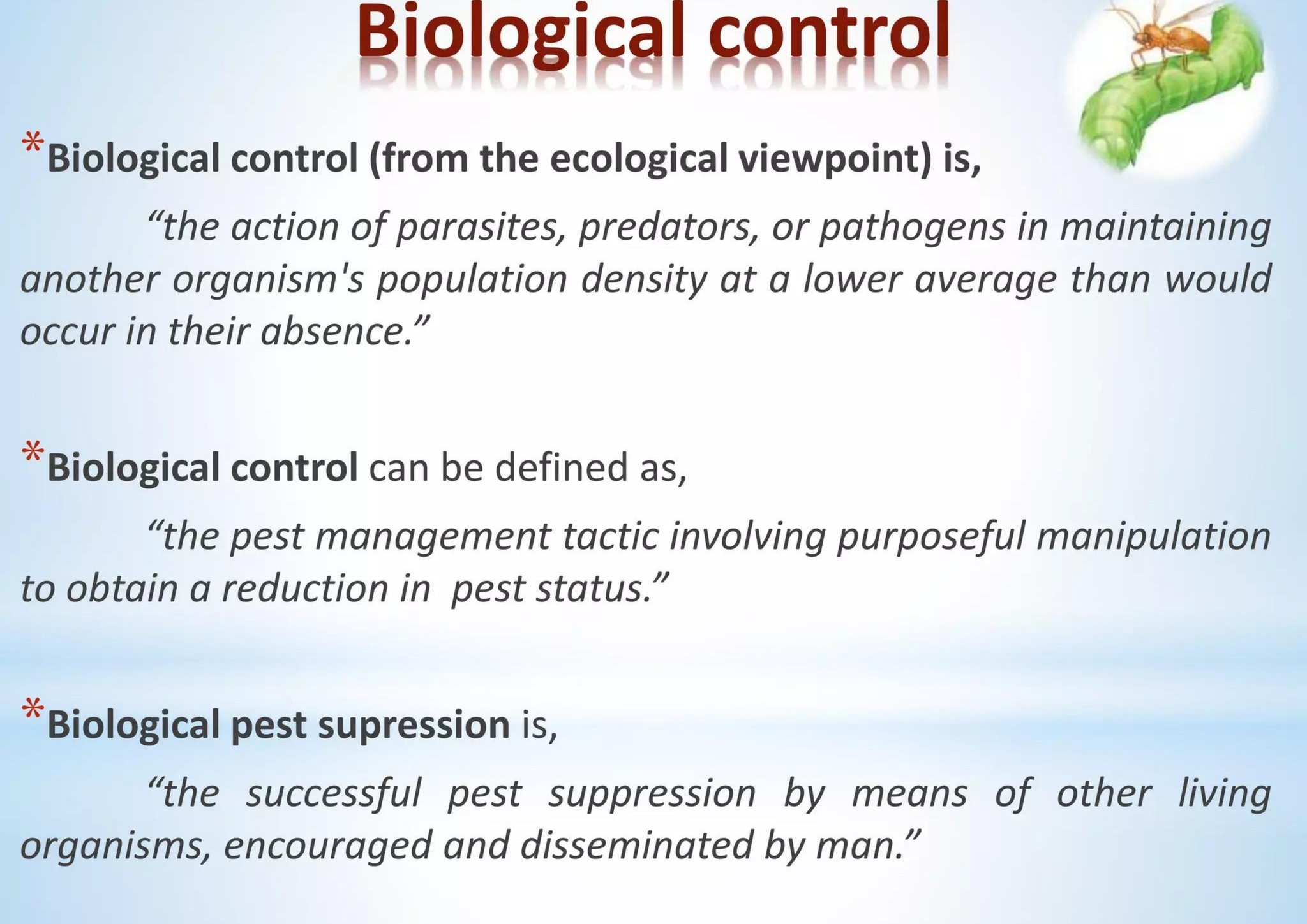 Bsc. Ag. Degree - Biological control of insects 🐞🦗 ️🌾... | Facebook