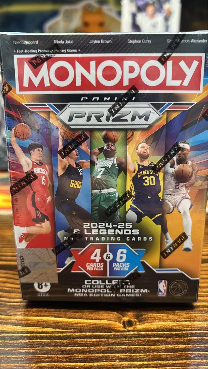 monopoly panini prizm: 2024-25 nba basketball trading cards booster box 2023-24 'Exclusive' Prizm Edition Blaster Box| House of Breaks, LLC quality Panini Prizm cards 23-24 Prizm Monopoly Basketball Blaster