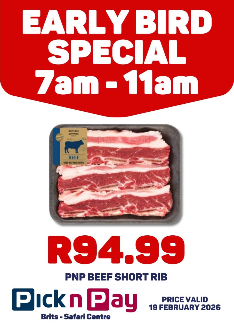 🦅 This Market Day... - Pick n Pay Family Brits Safari Centre | Facebook