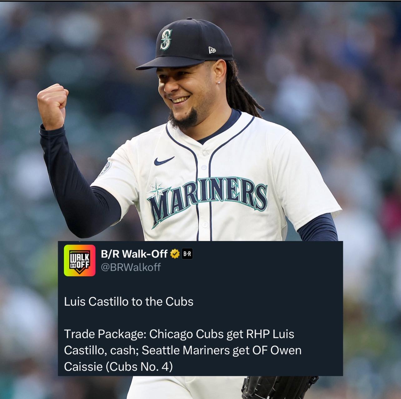 We traded Owen Cassie for what? The pitching? Oh yeah the pitching 