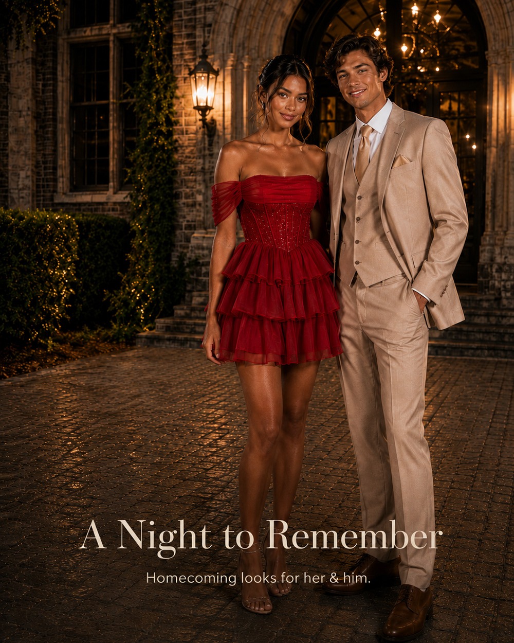 homecoming dresses and suits 2026 Outfits For Her Him homecoming dresses green