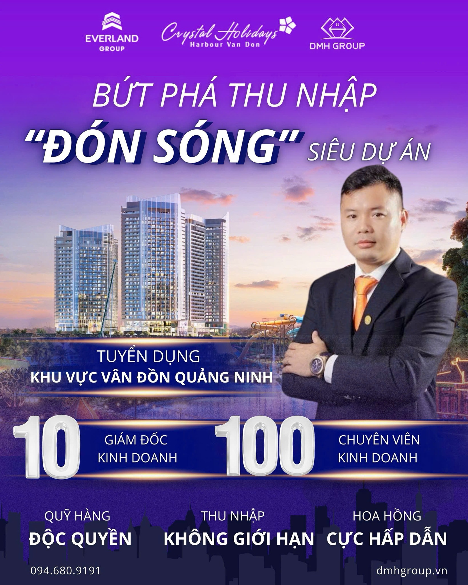 Tuyển - 🔥 DMH GROUP TUYỂN DỤNG QUY MÔ LỚN – CƠ HỘI BÙNG NỔ CUỐI NĂM 🔥 📍 ...