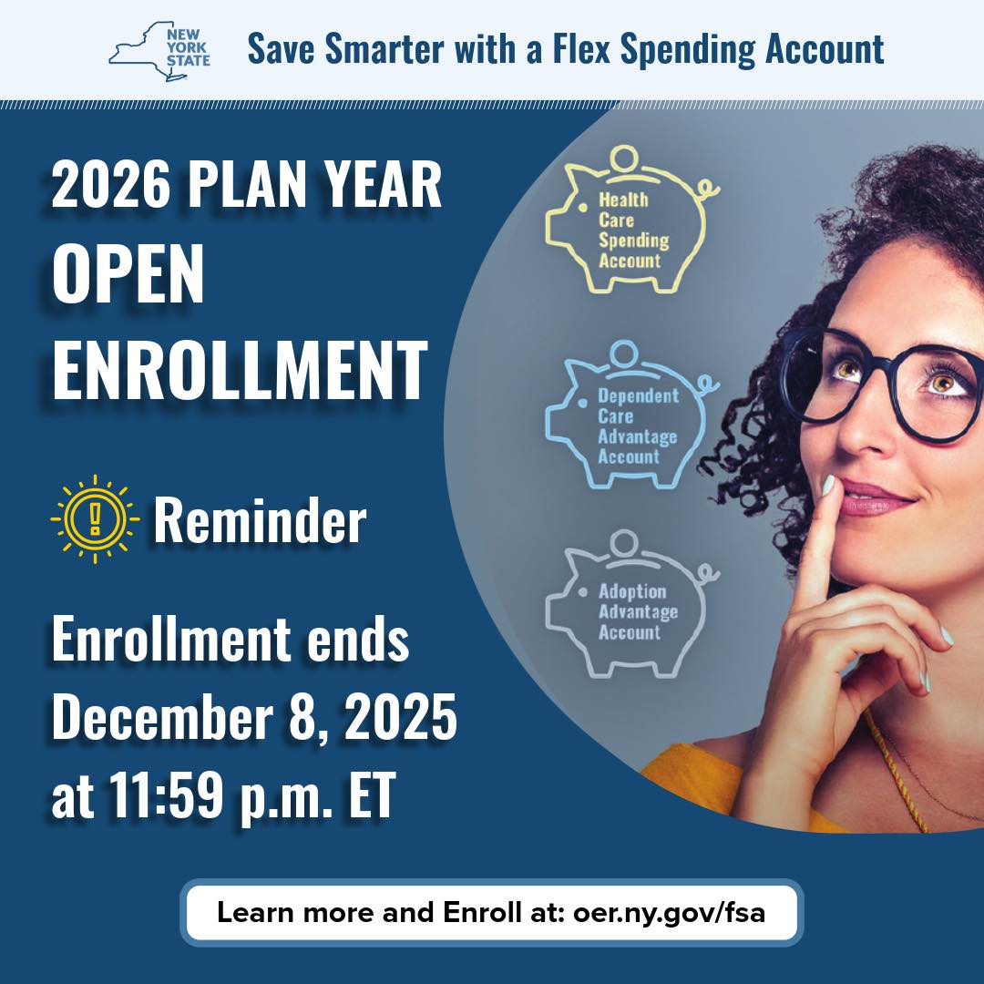 New - Reminder! Enrollment for the New York State Flex Spending Account ...