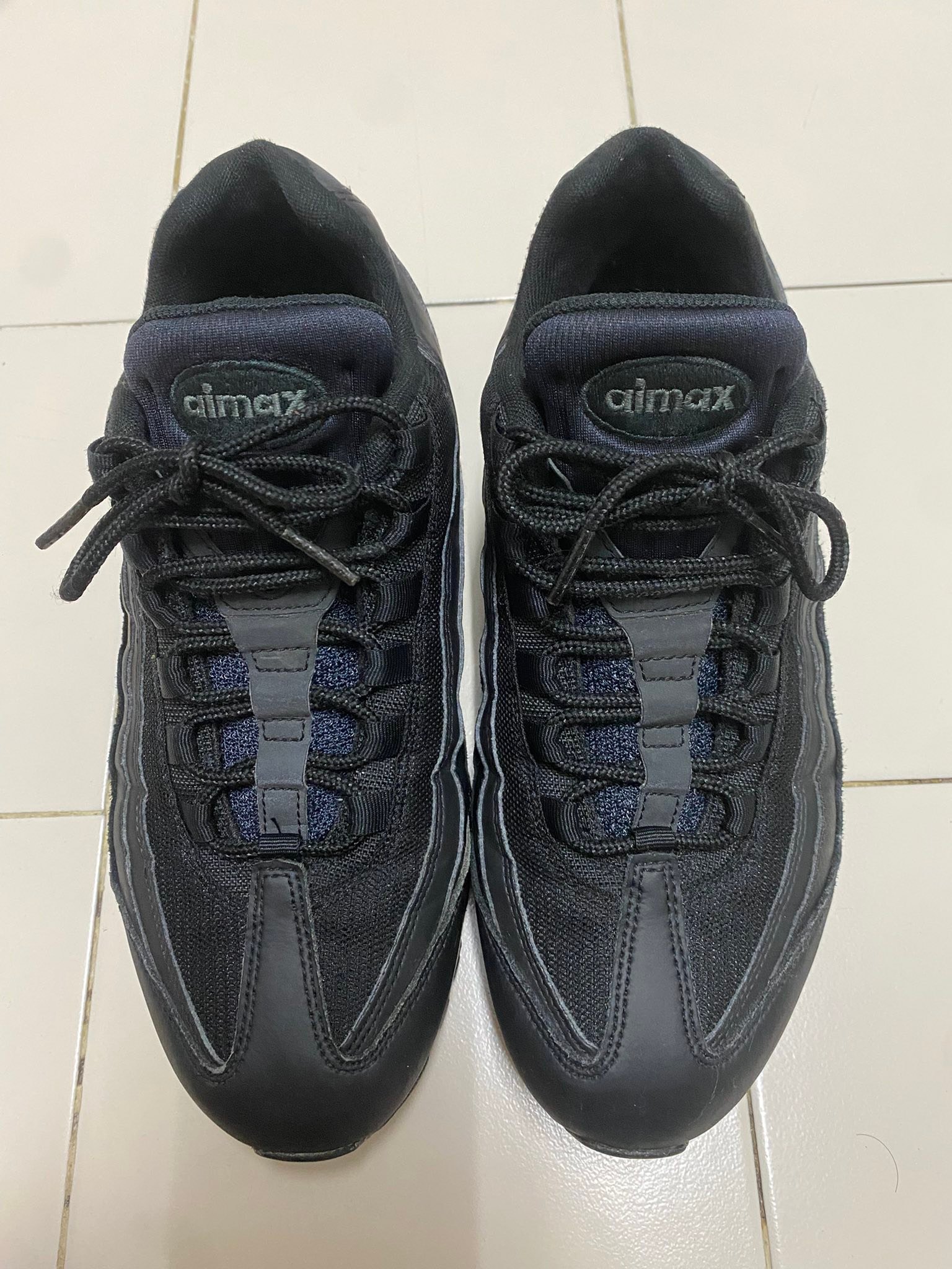 Nike Air Max 95 Essential Triple Black for sale