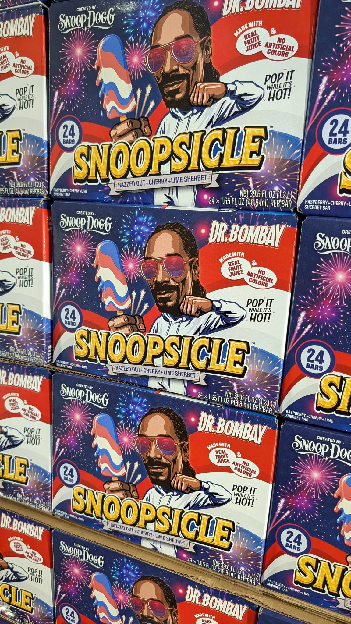 Brand new snoopsicle Snoop Dogg inspired popsicles just landed at