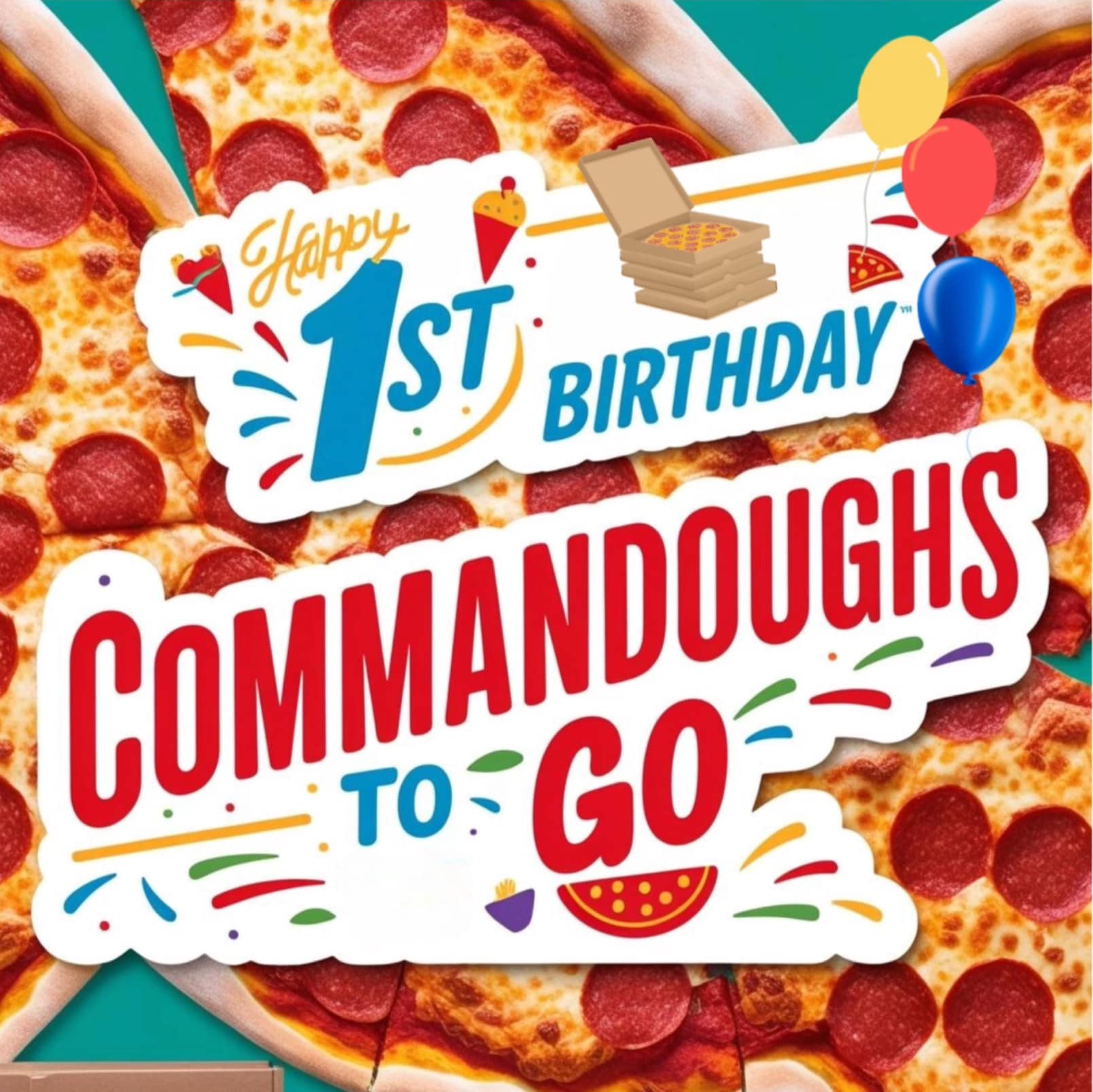 Celebrating one delicious year of... - Commandough's To Go | Facebook