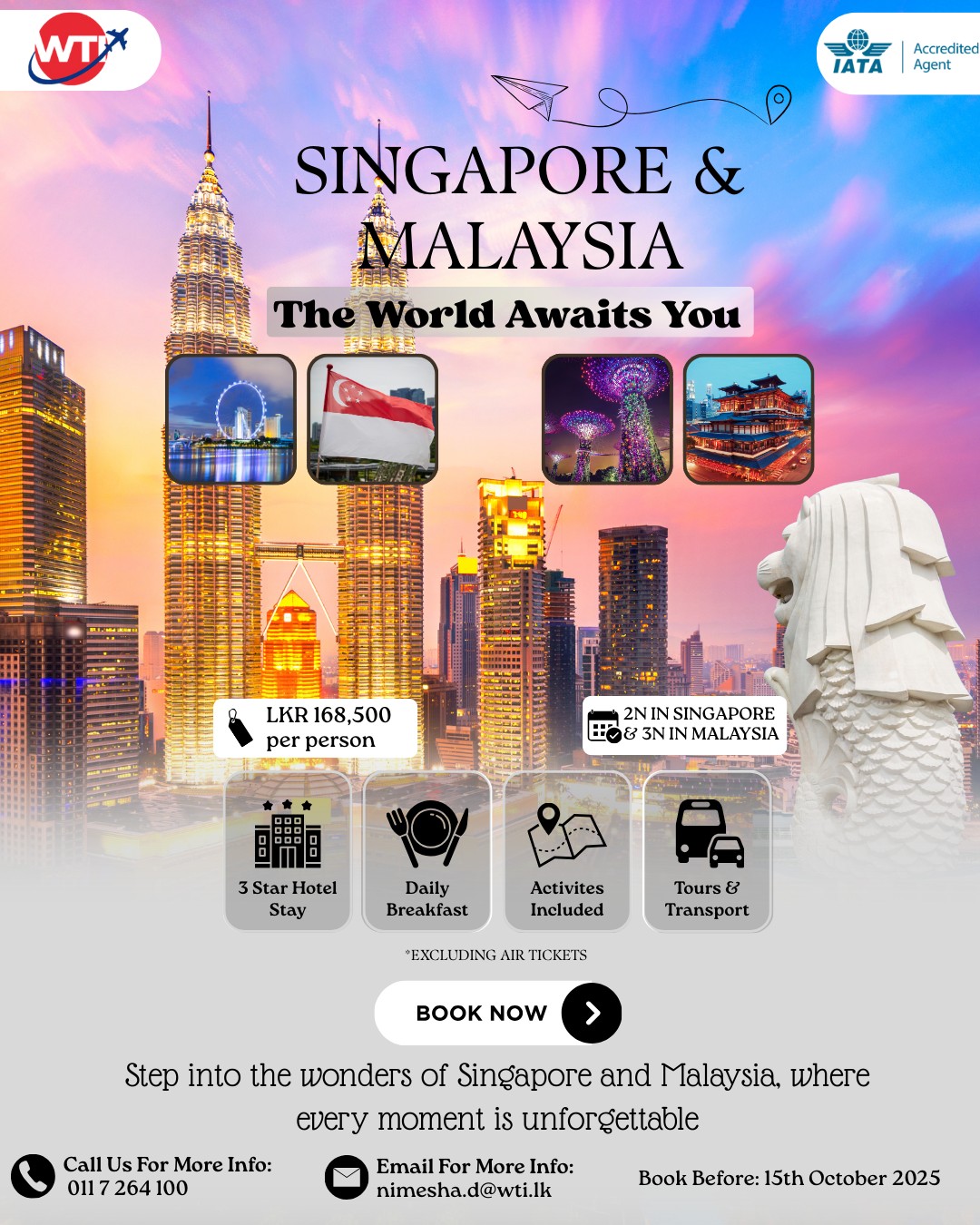 W T - 🌏 Two countries, one unforgettable journey! 🌏 Discover the ...