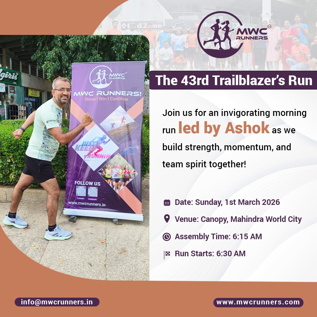 MWC Runners - 🏃‍♂️ The 43rd Trailblazer’s Run is here!... | Facebook