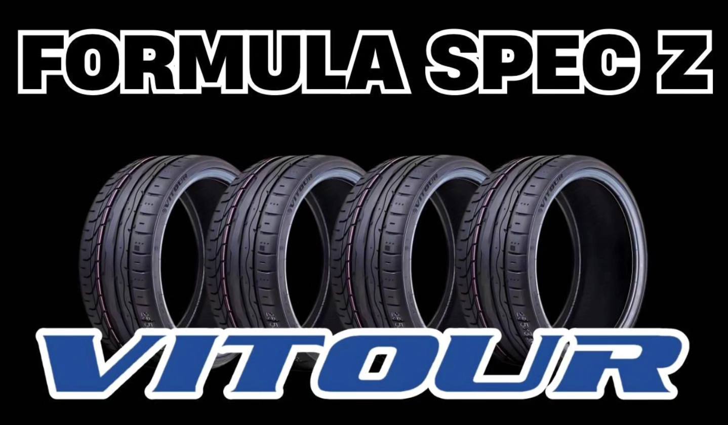 Vitour formula spec Z combo deal 2×225/40zr18 & 2×255/35zr18 Only