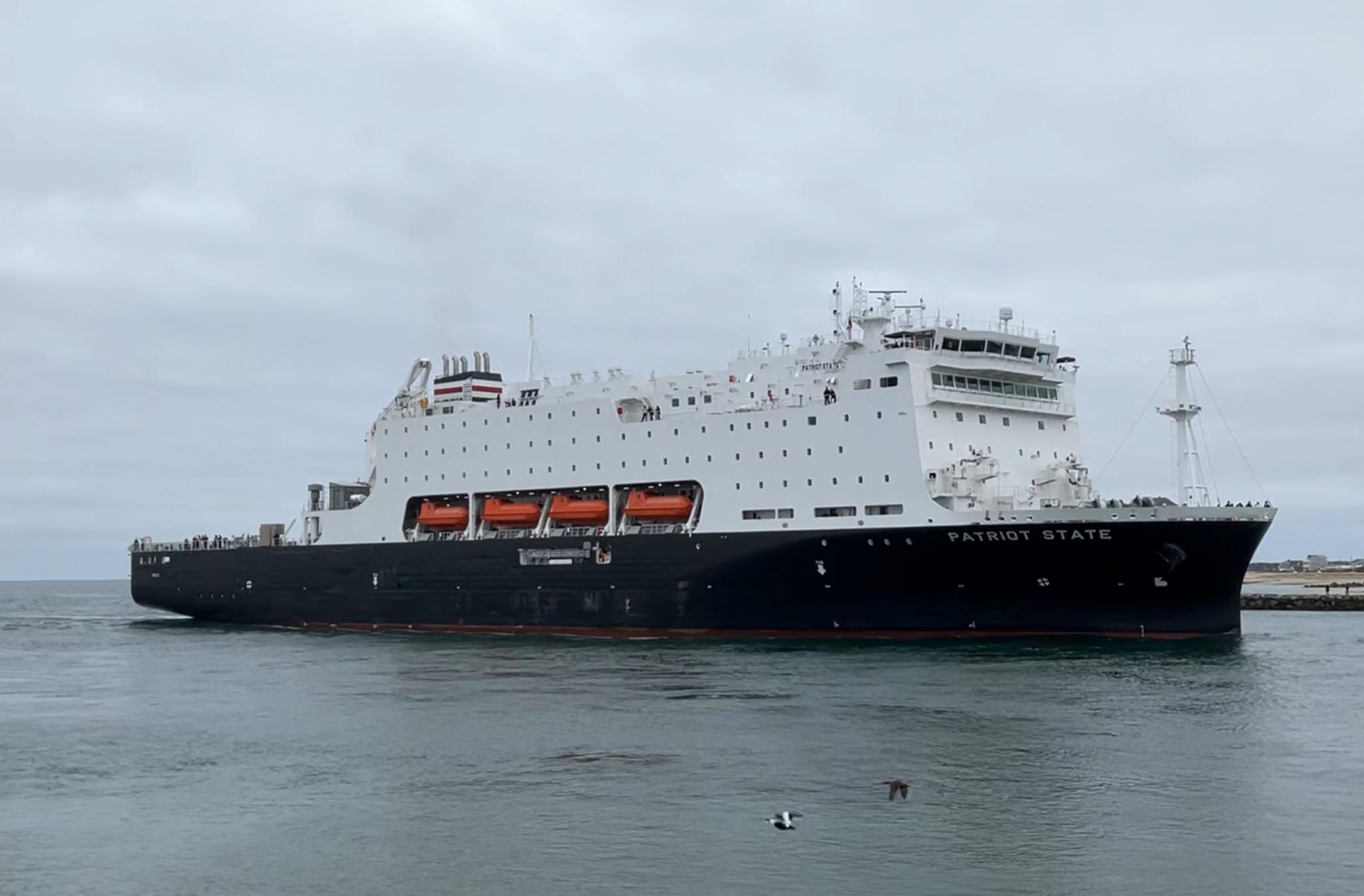 TS Patriot State returns after winter sea term | Bourne, MA