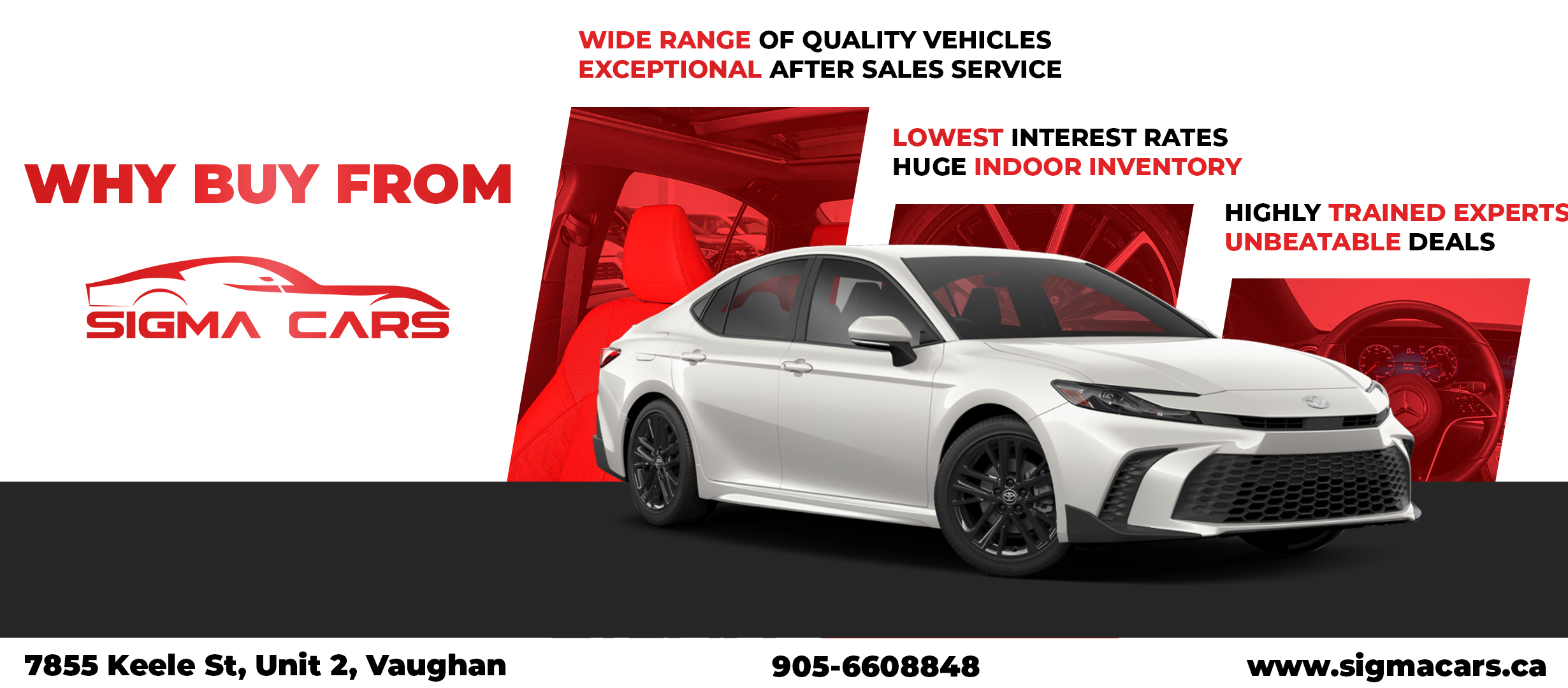 Sigma cars | Vaughan ON