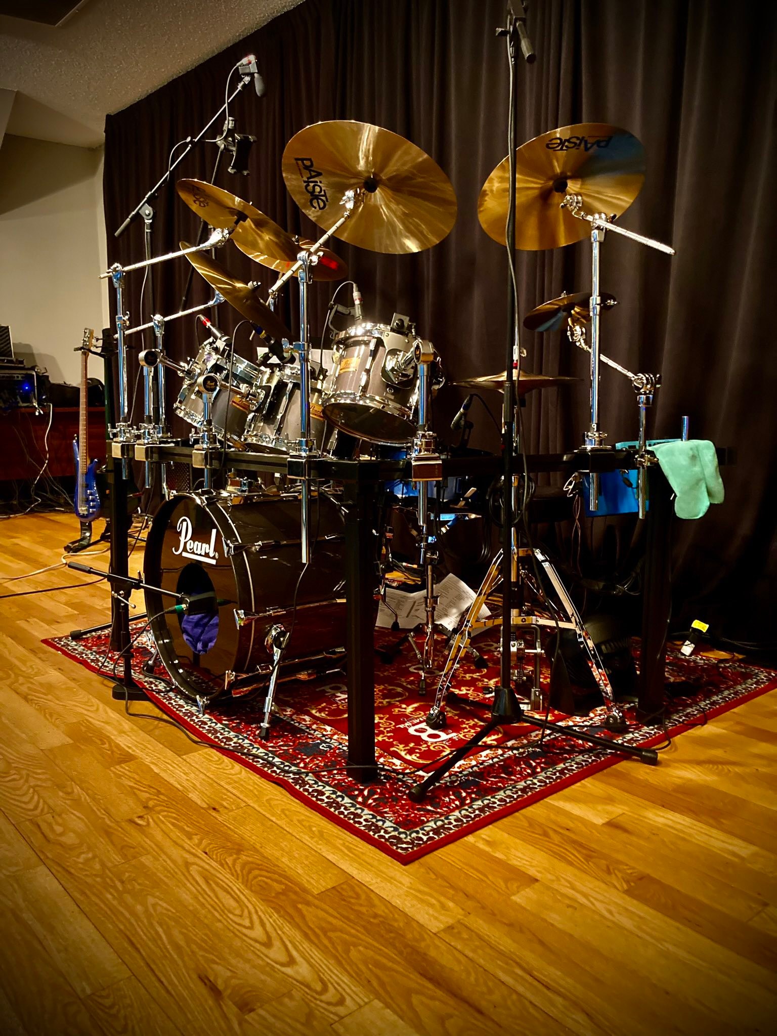 Vintage 1987 Pearl MLX Drum Kit and Jeff Porcaro Tribute