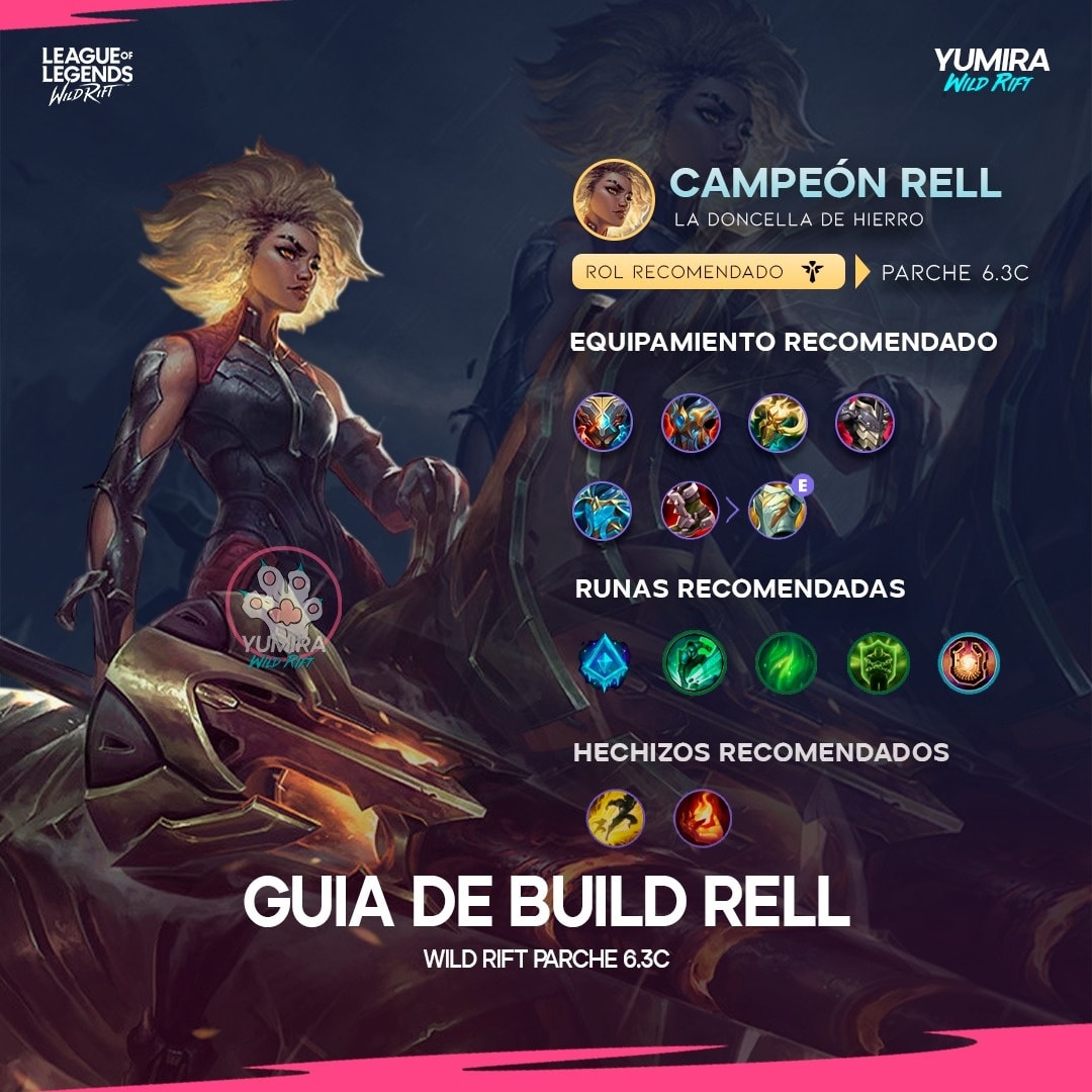 ♦️EQUIPANDO A RELL🗣 Recomendaciones... - Yumira Wild Rift | Facebook