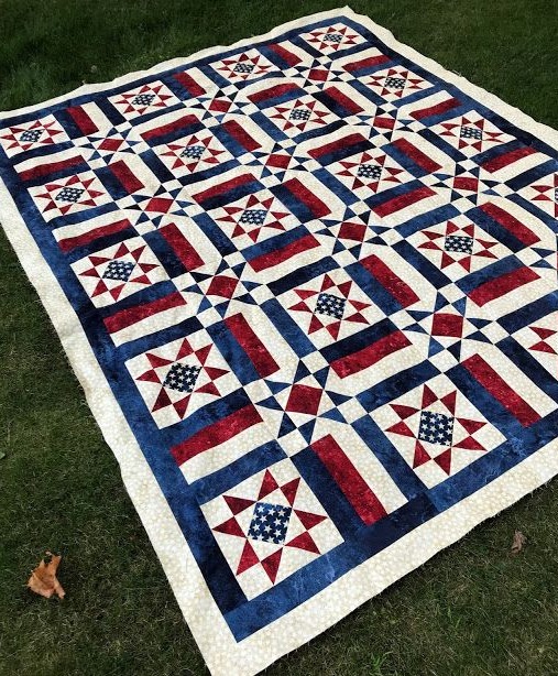 Easy Quilt Pattern - 🌸 Finishing a new quilt always brings such an ...