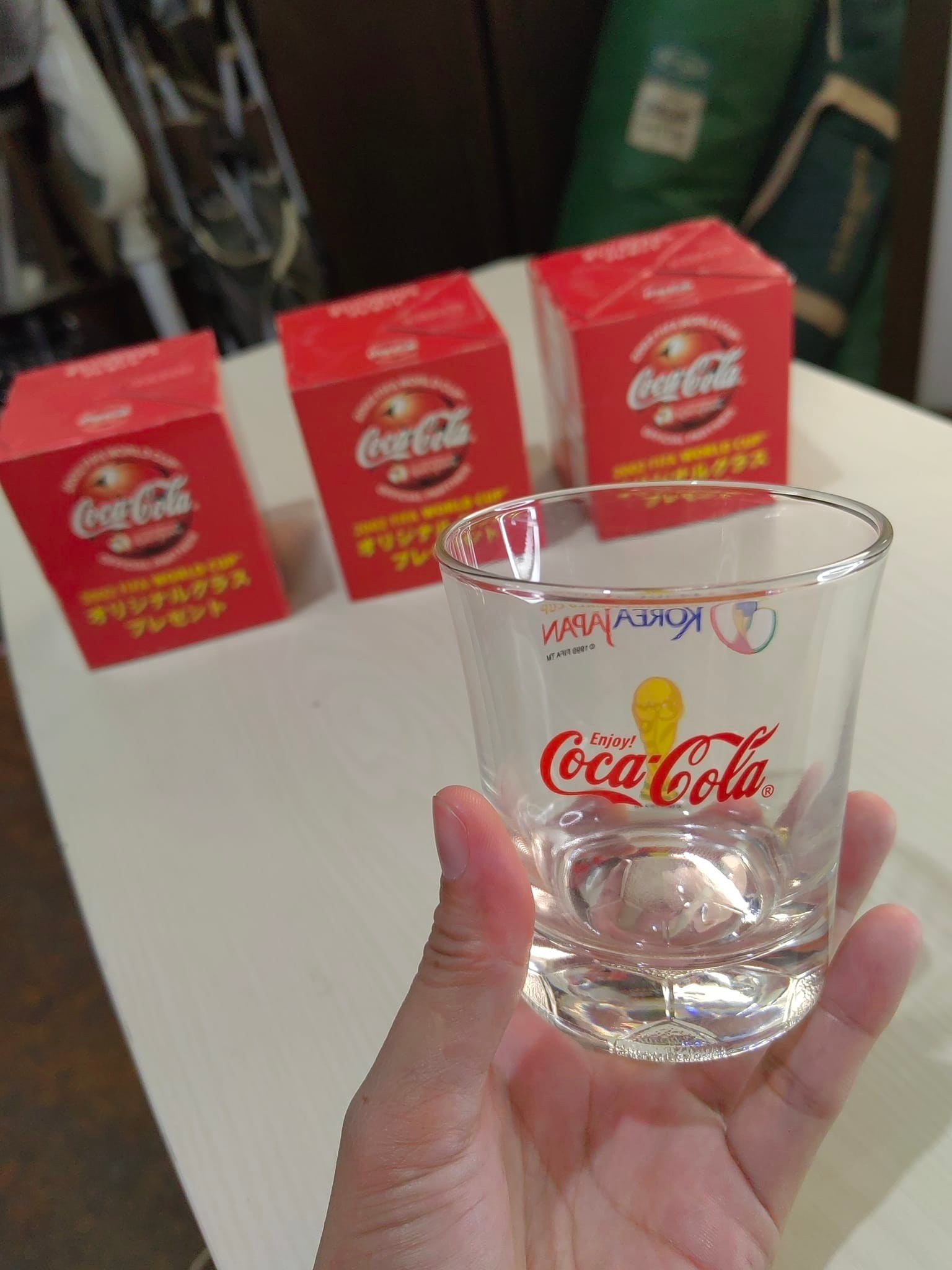 ?Coca Cola 2002 Fifa World Cup Glass ?commemorating the 2002 