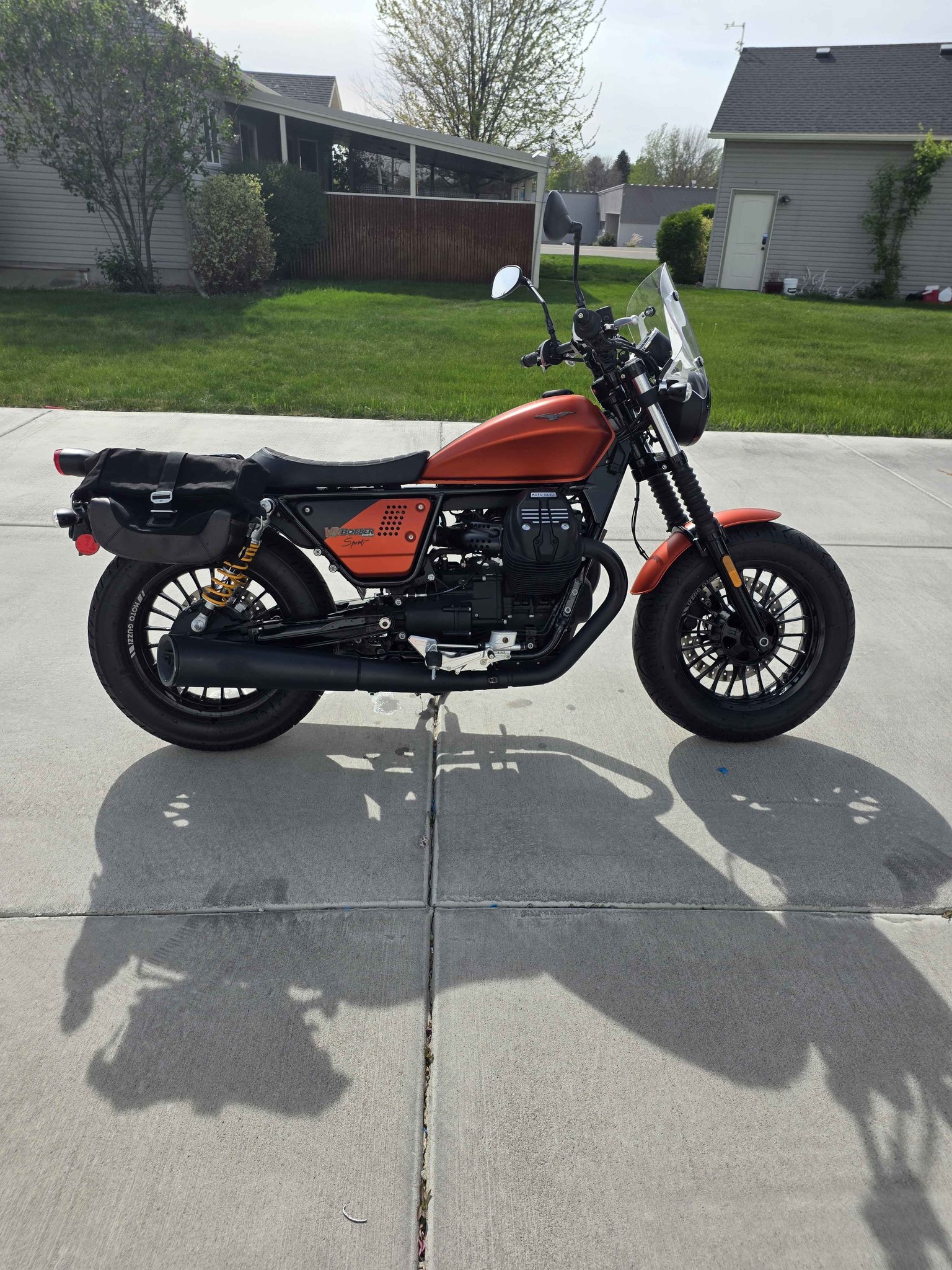 The Moto Guzzi V9 Bobber Sport is the perfect blend of classic