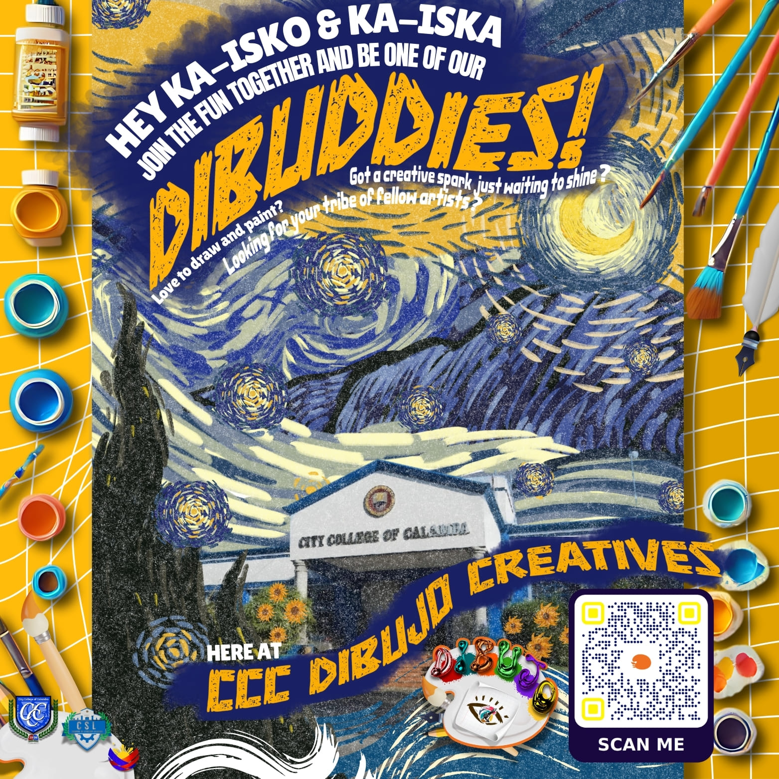 CCC - 𝐄𝐘𝐄𝐒 𝐇𝐄𝐑𝐄, 𝐊𝐀-𝐈𝐒𝐊𝐎 & 𝐊𝐀-𝐈𝐒𝐊𝐀! Unleash Your Inner Van Gogh with ...