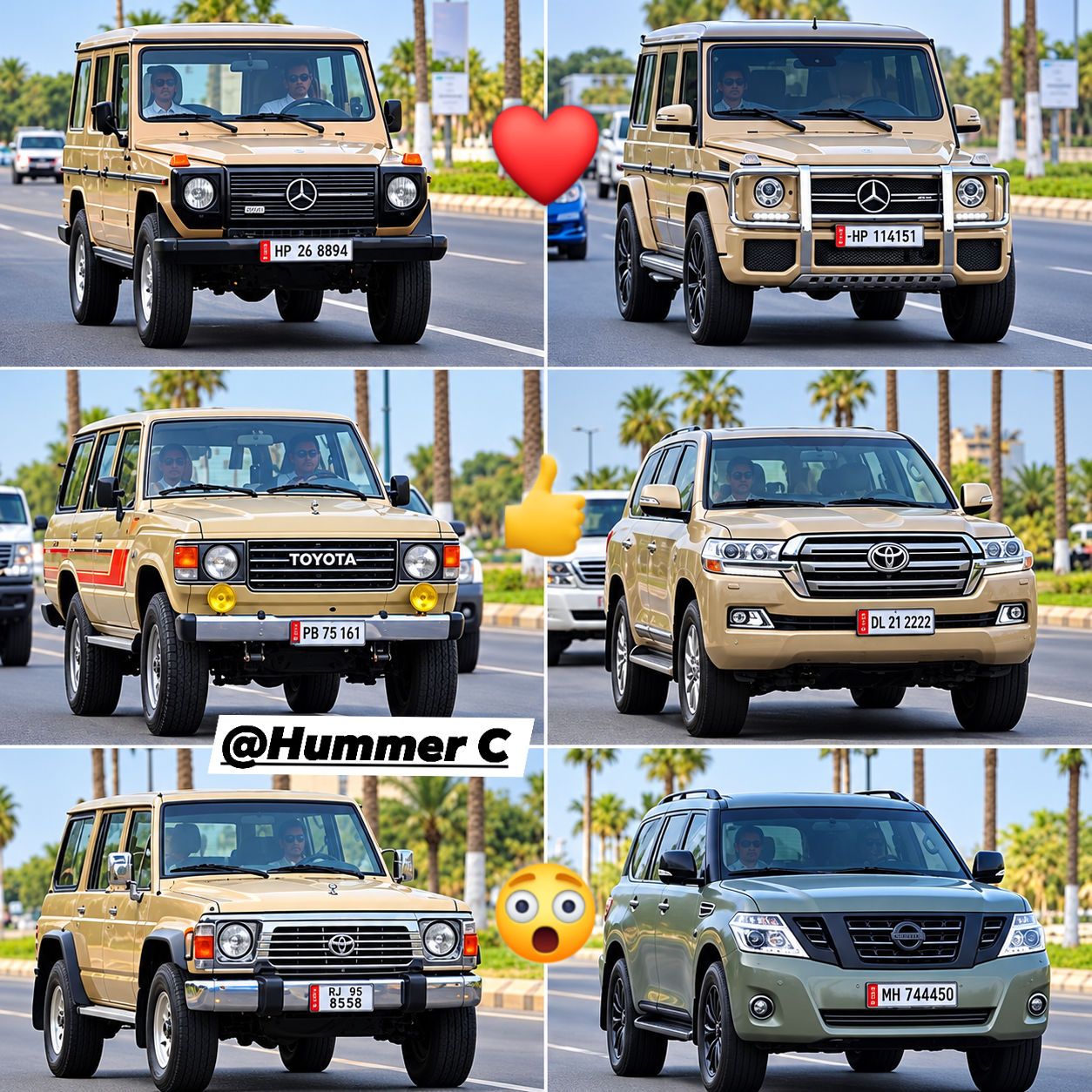 Two of our favourite 4x4s from The Willy Michiels Collection