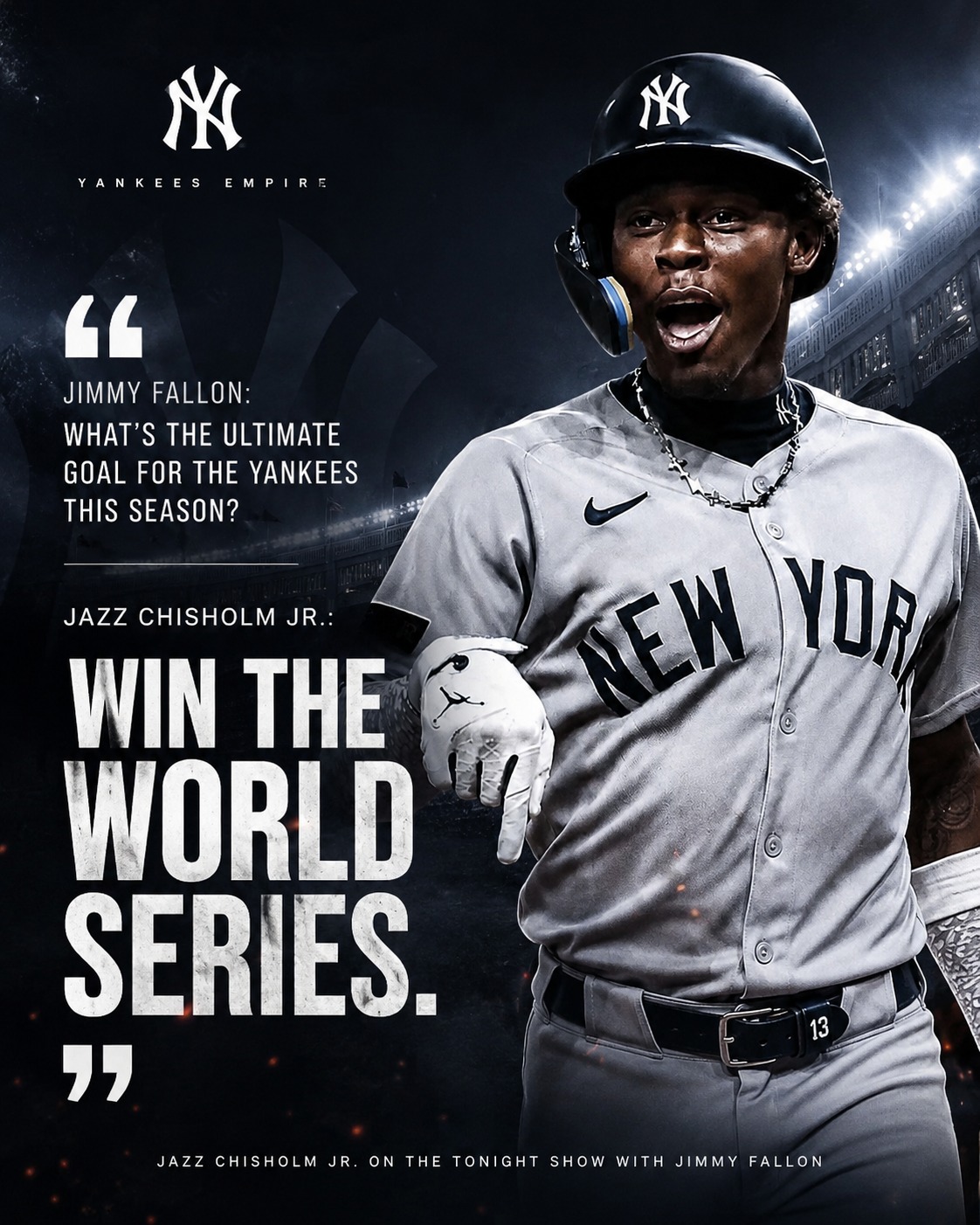 Jazz Chisholm Jr. and the Yankees set sail for the 2026 season