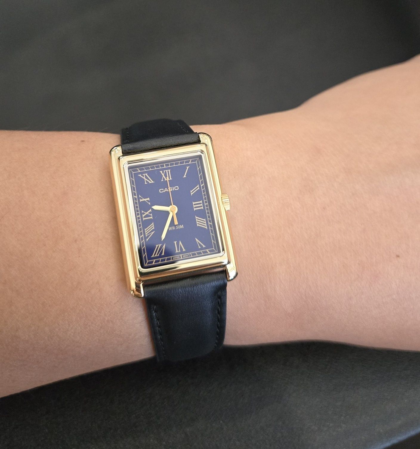 Casio watch model only available in Europe