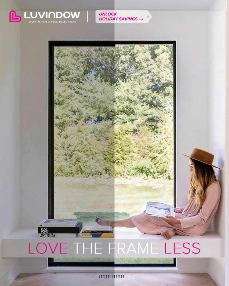 Luvindow - Craving more sunlight this winter? ☀️ Our ultra-slim frames ...