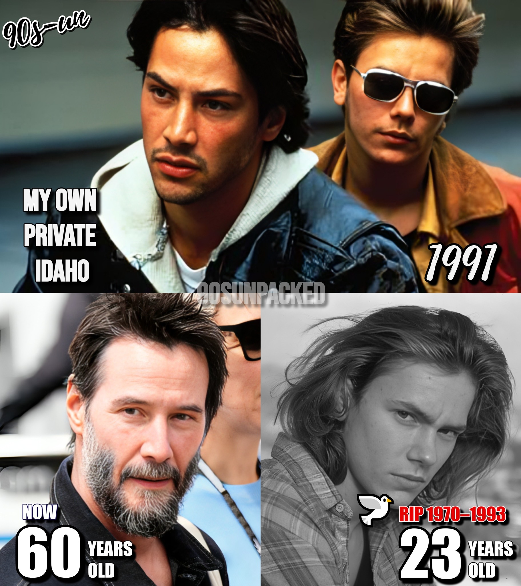 90s - River Phoenix and Keanu Reeves starred in My Own Private Idaho in ...