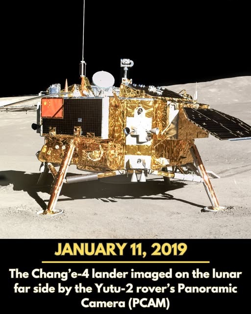 Space - Captured by Yutu-2’s rotating Panoramic Camera, this image ...