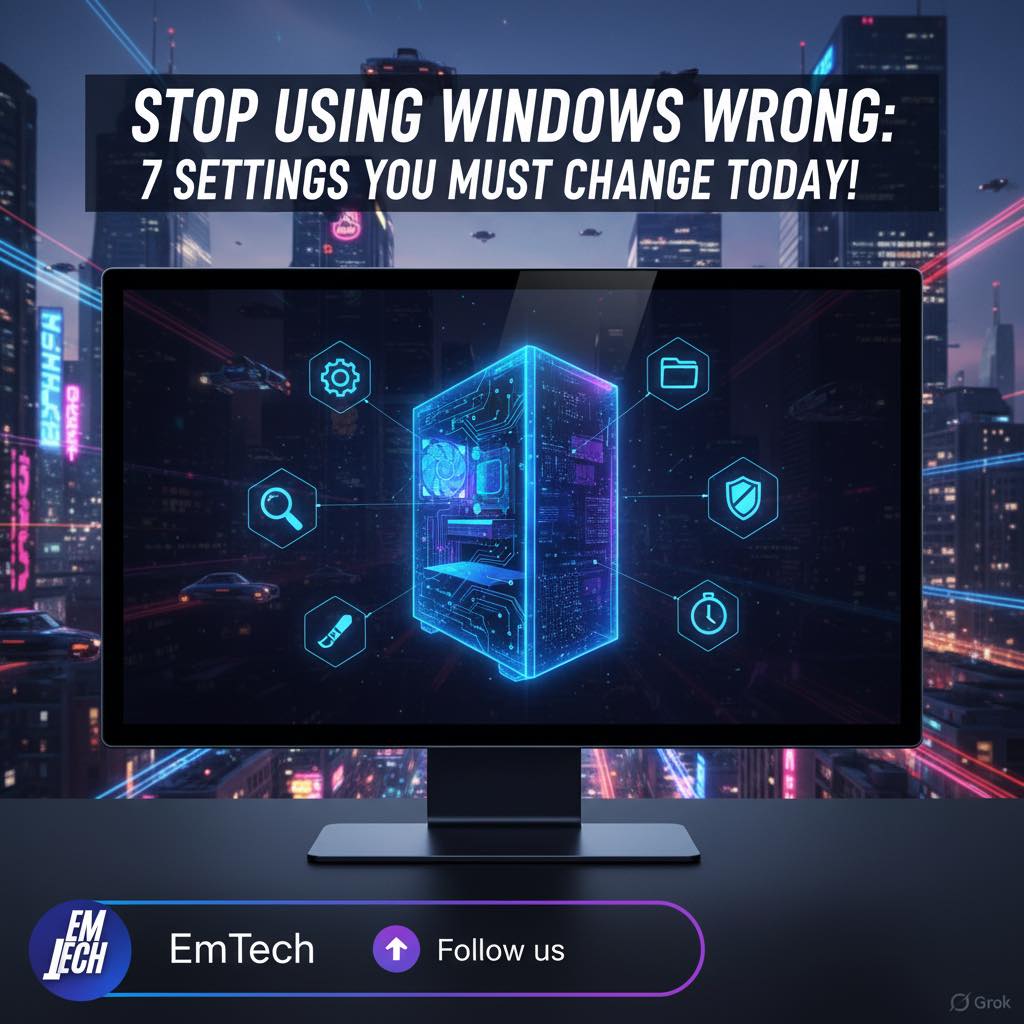 EmTech - STOP scrolling! 🛑 Your Windows PC is underperforming. Here are ...