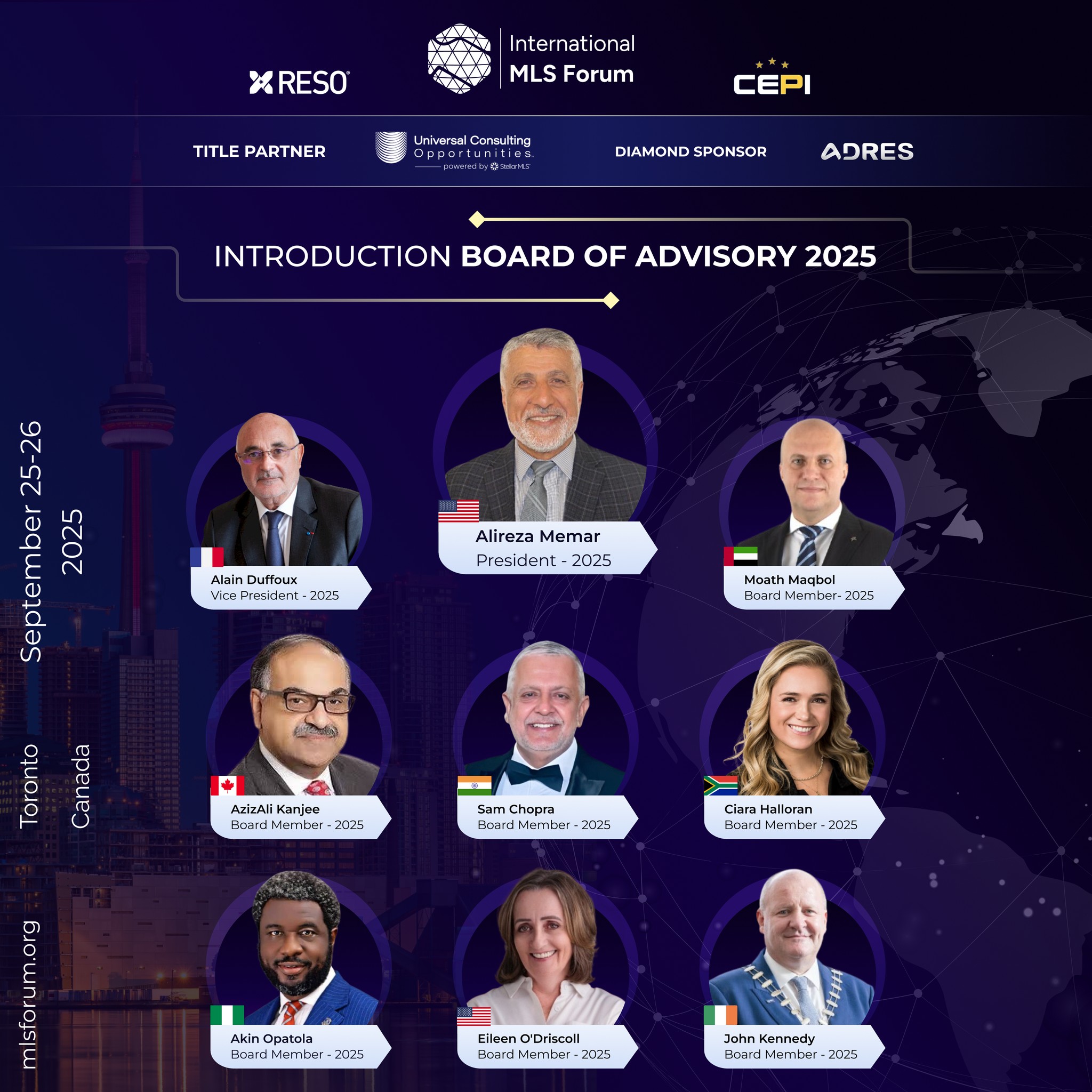 International - 🌐 Announcing the 2025 Board of Advisory ☀️ Guiding the ...