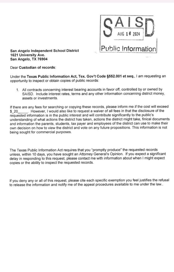 dsip coa texas SAISD Award Winning Finance Department Fails To Get Best Interest Rates Available healing peptides bpc 157 Choose Quantity & Save:2 Bottles B12 for Underweight Pets