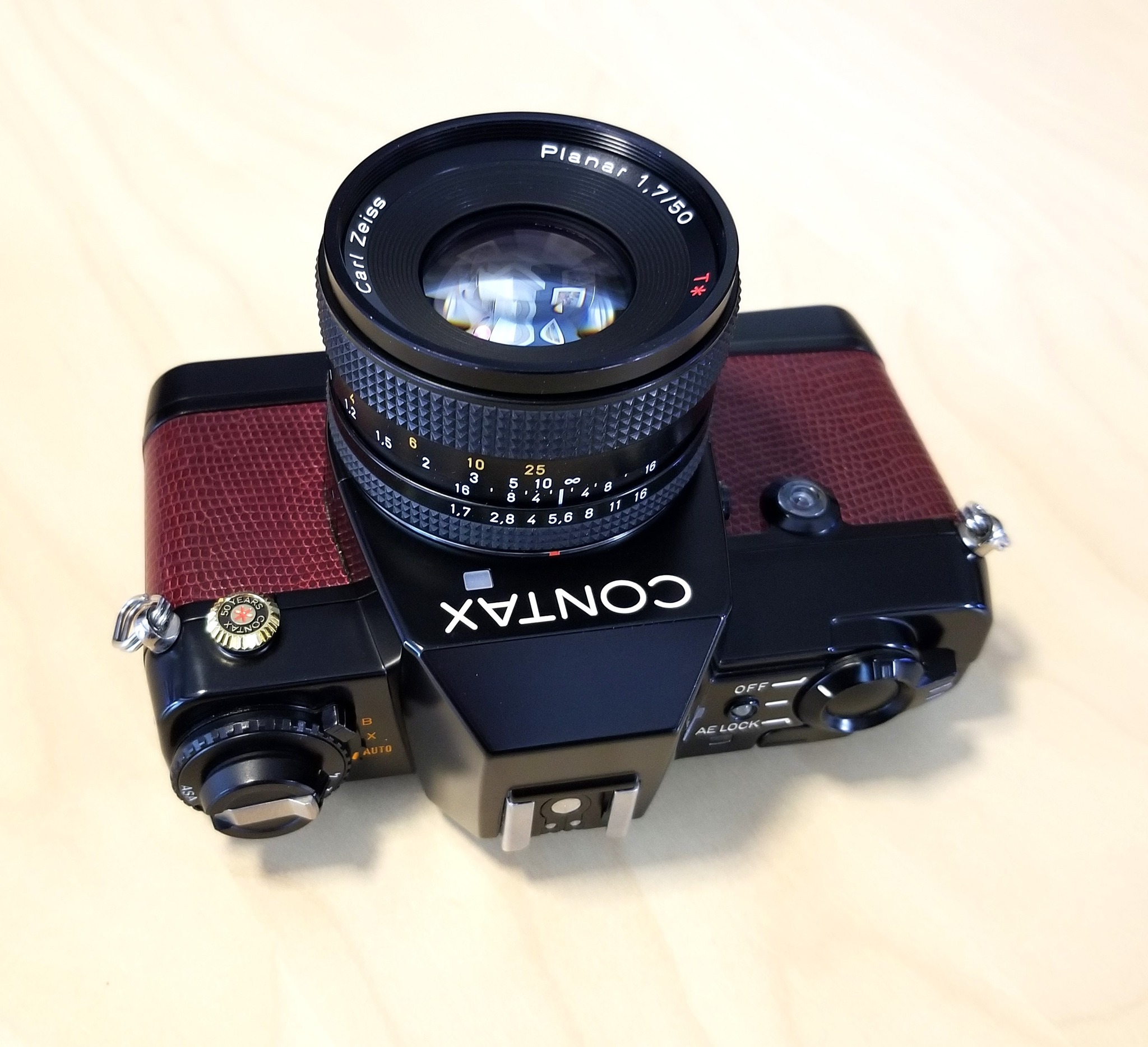 Contax 137 MD Quartz 50th Anniversary Edition (1932-1982