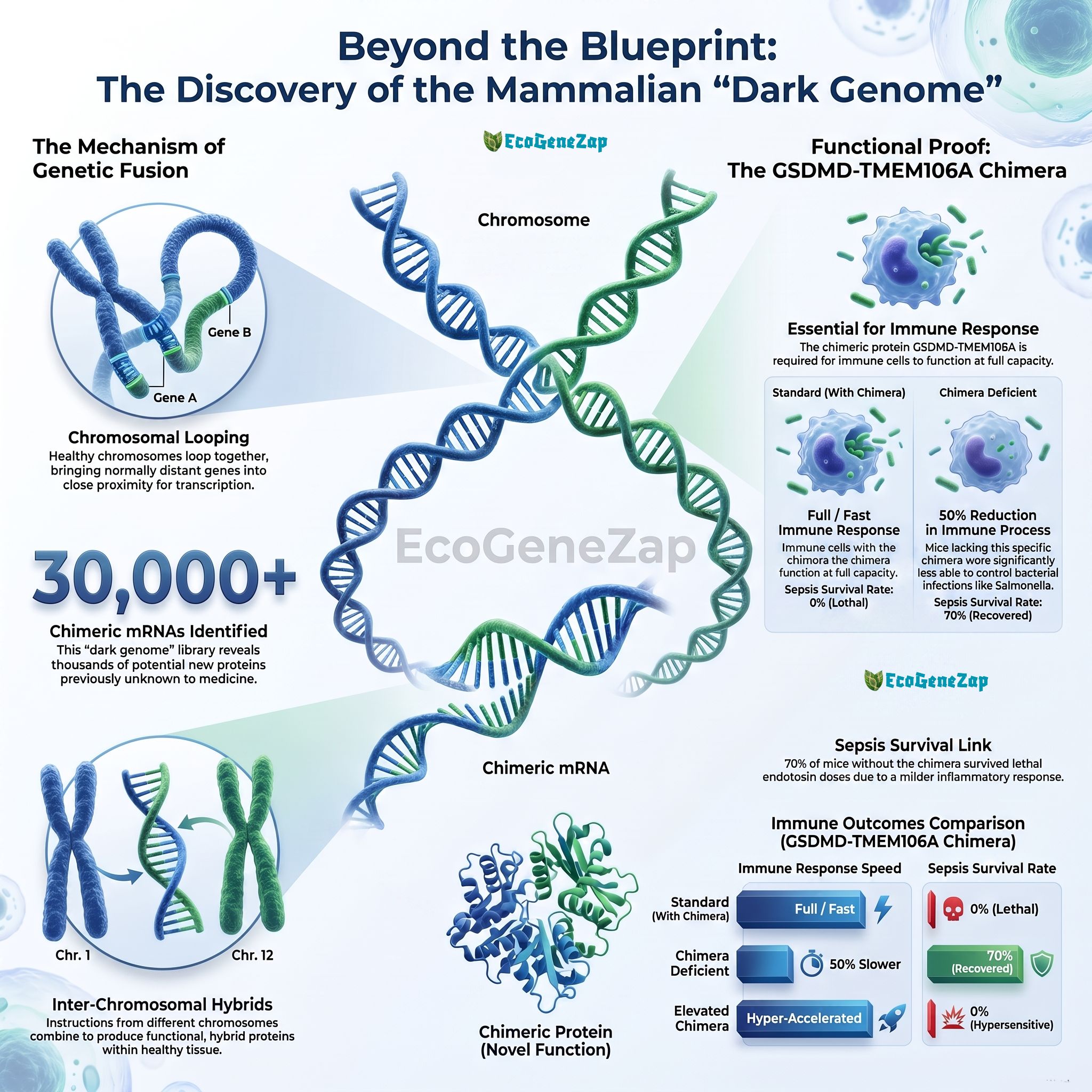 🧬 SCIENTISTS DISCOVER HIDDEN PROTEINS MADE BY COMBINING DIFFERENT