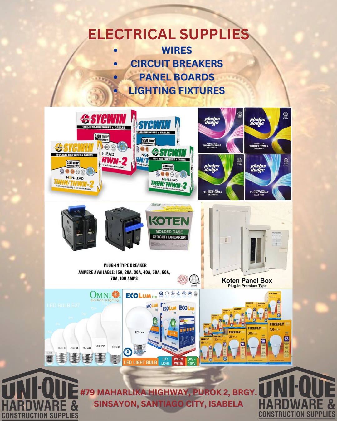 🏠 Welcome to... - Uni-que Hardware & Construction Supplies | Facebook