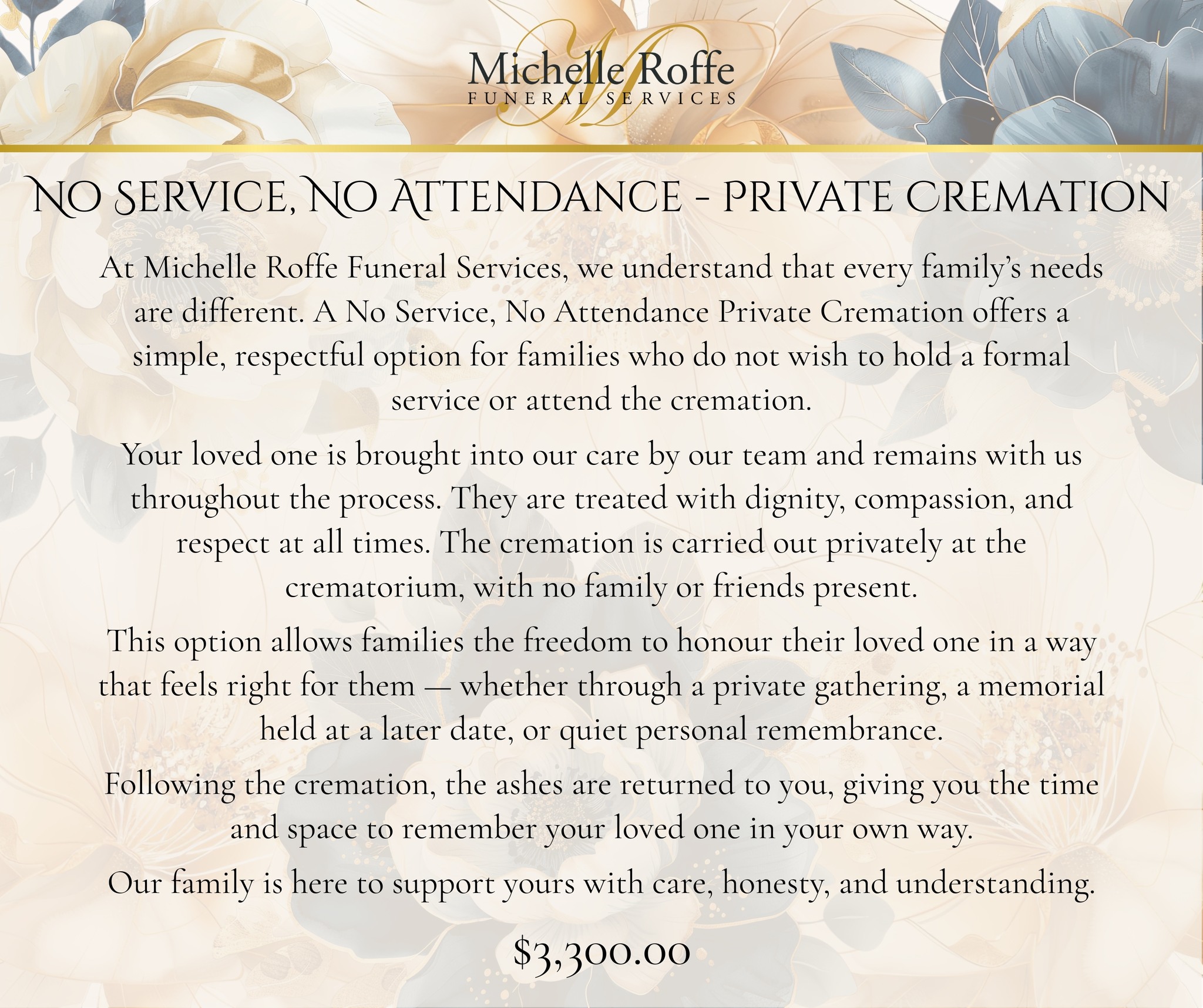 Michelle Roffe Funeral Services | Facebook