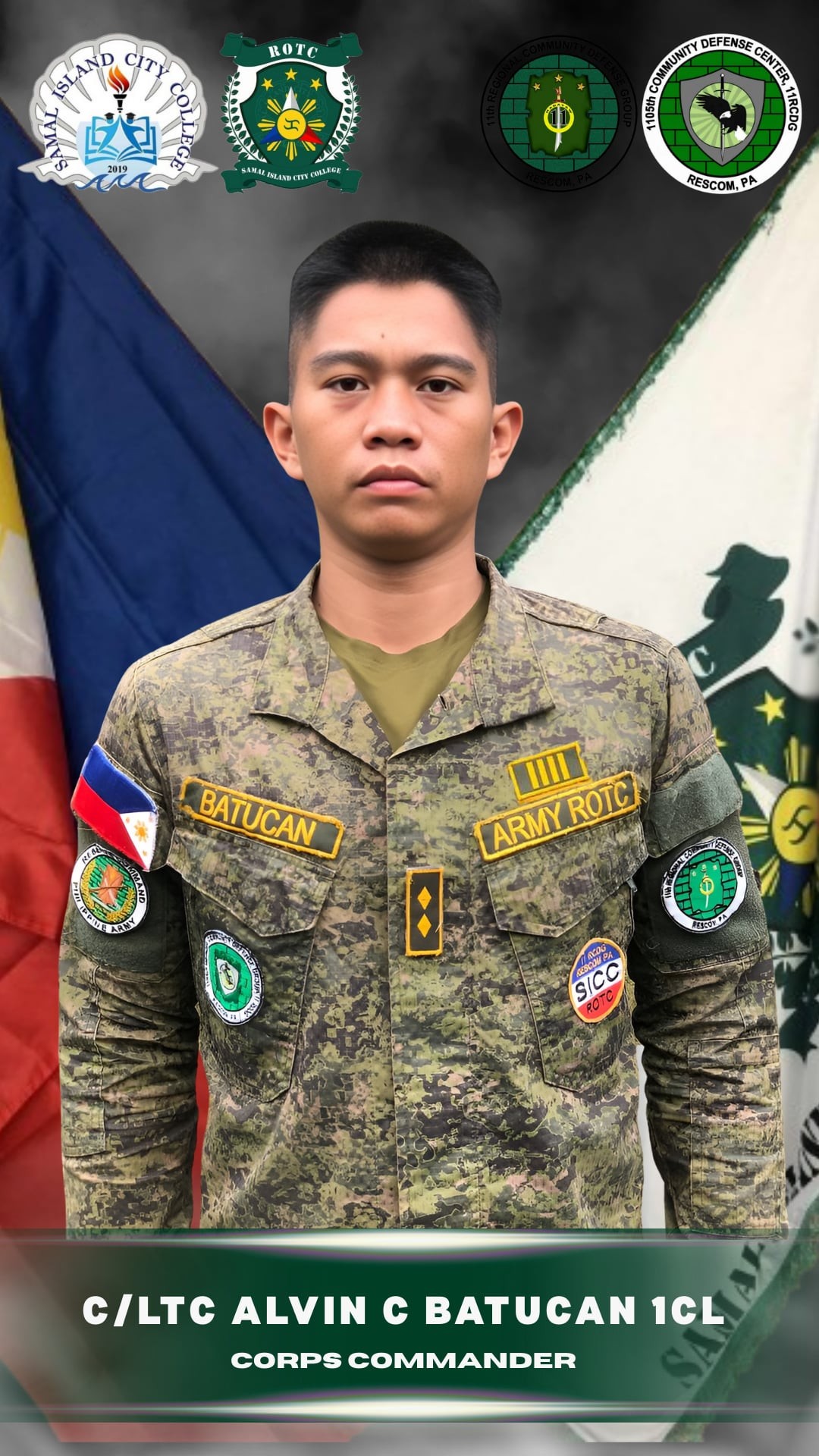 Samal Island City... - Samal Island City College ROTC Unit