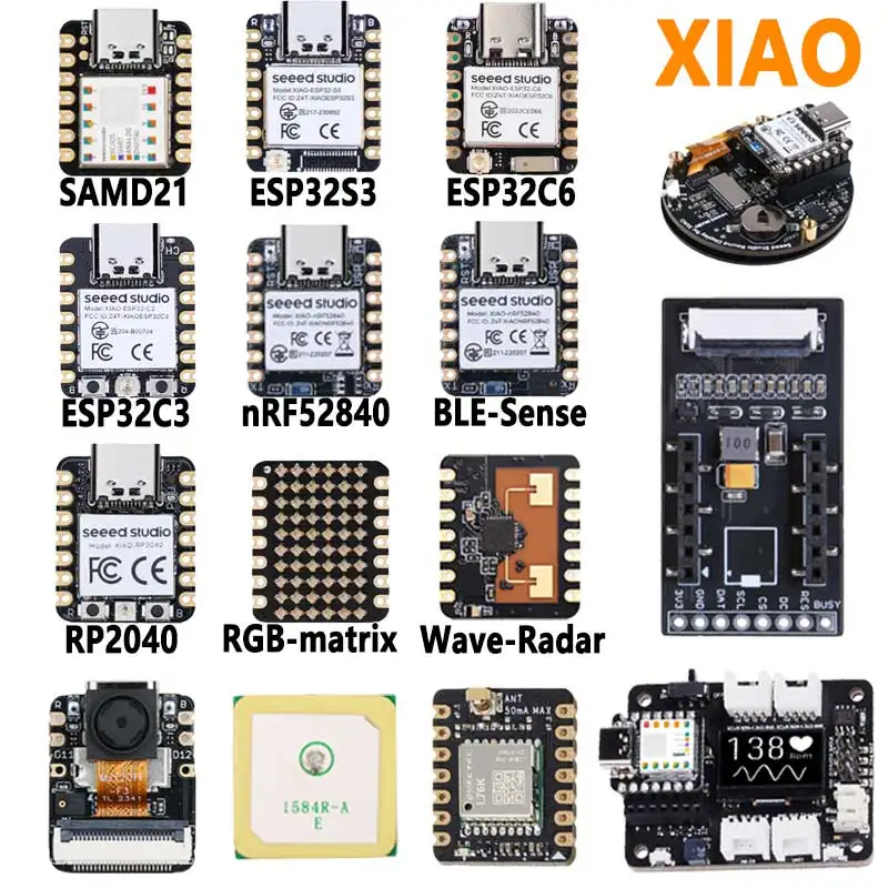ESP32 ESP8266 For Beginner | XIAO Series ESP32C3 C6 S3 / Raspberry Pi ...
