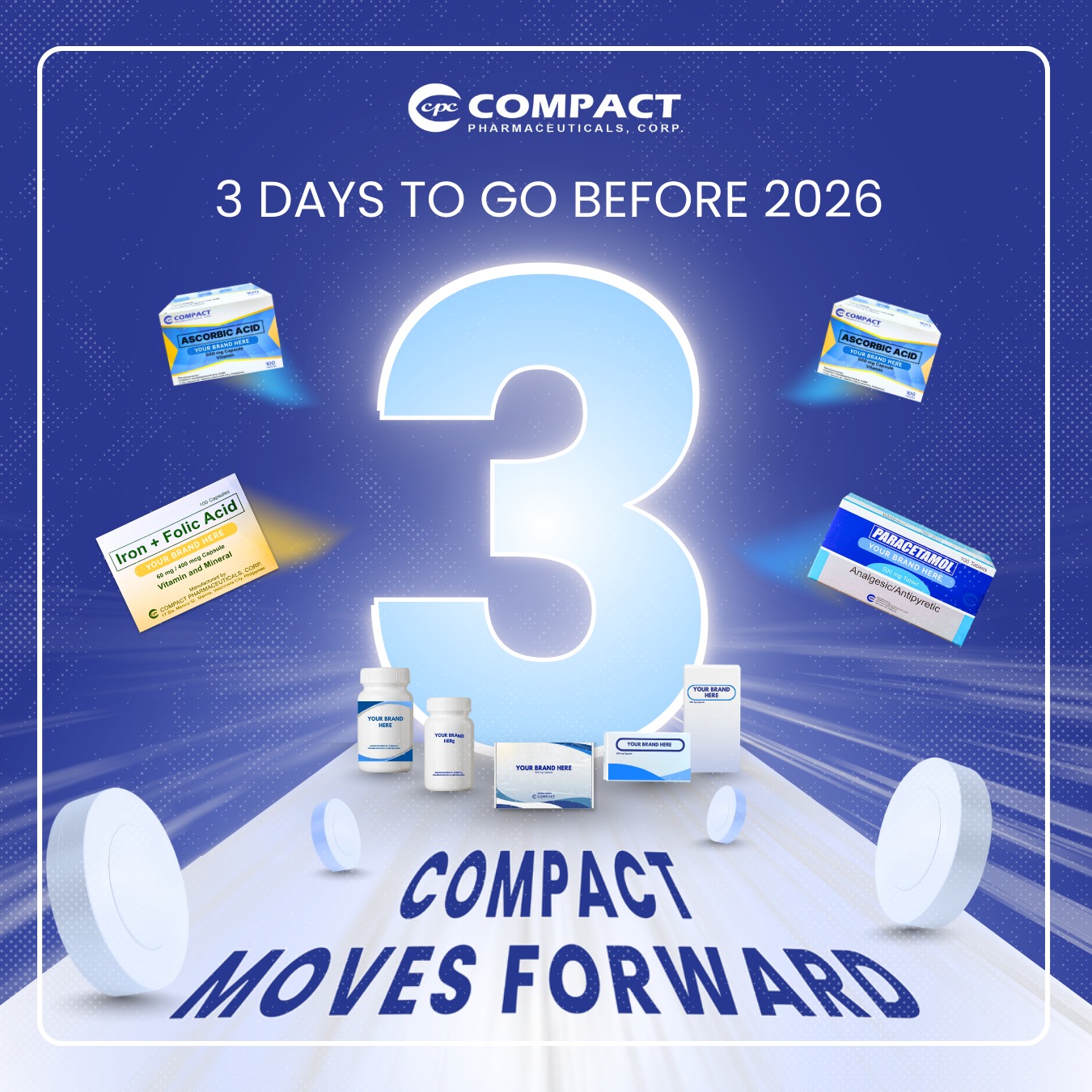 Compact - 3 days to go before 2026. As we countdown to the new year ...