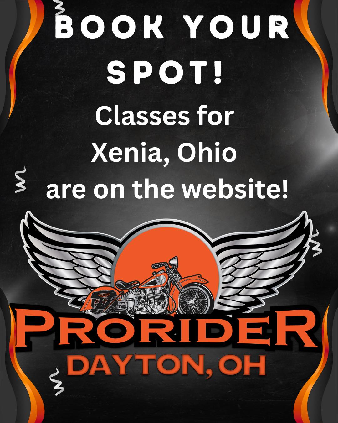 ProRider Dayton - Xenia, Ohio — Your Class Schedule Is... | Facebook