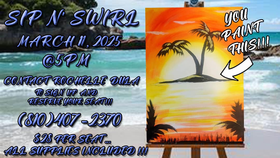 The Montrose - Tomorrow is our Sip and Swirl Paint Party!! Contact ...