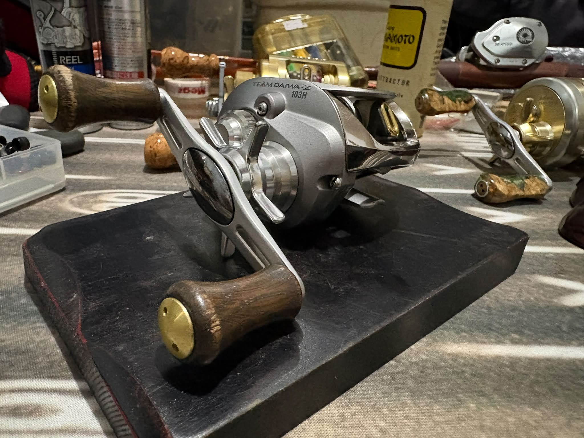1998 Team Daiwa Z 103H with Daiwa Wood Knobs.