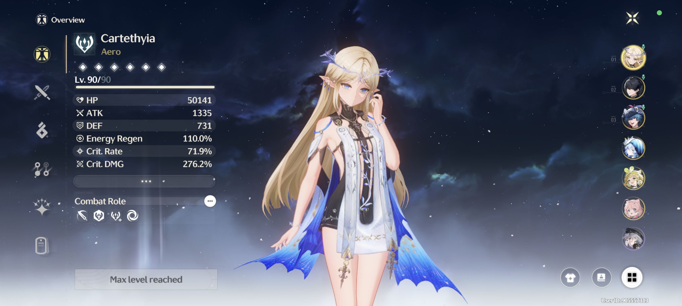 シン Is my Cartethyia good enough or need more stats ? BTW_S1R1 Cartethyia
