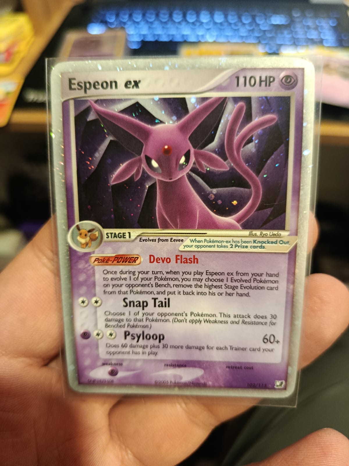 espeon ex pokemon card value BREAKpoint Type What is the price of