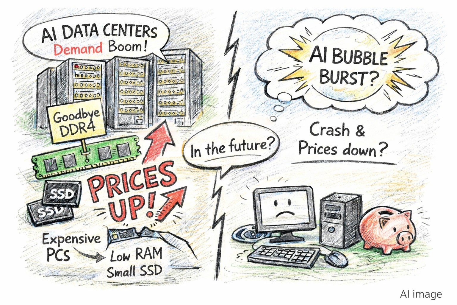 Sayaka's - Over the past months, RAM and SSD prices have been rising ...