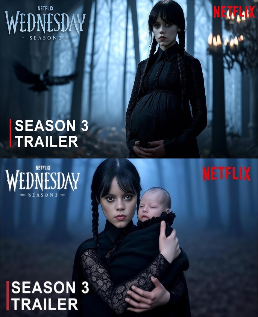 Movie - WEDNESDAY SEASON 3 – Trailer | Jenna Ortega | Netflix 👉watch ...