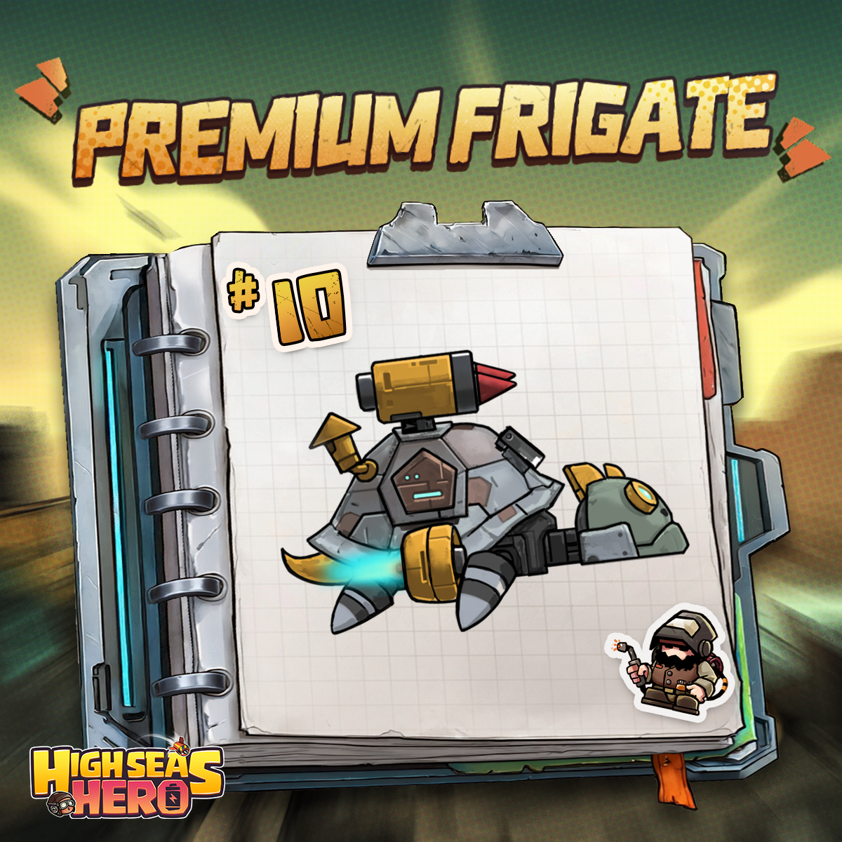 High - Shell Fortress🐢 🎗️ Frigate Rarity: Legendary Frigate Skill ...