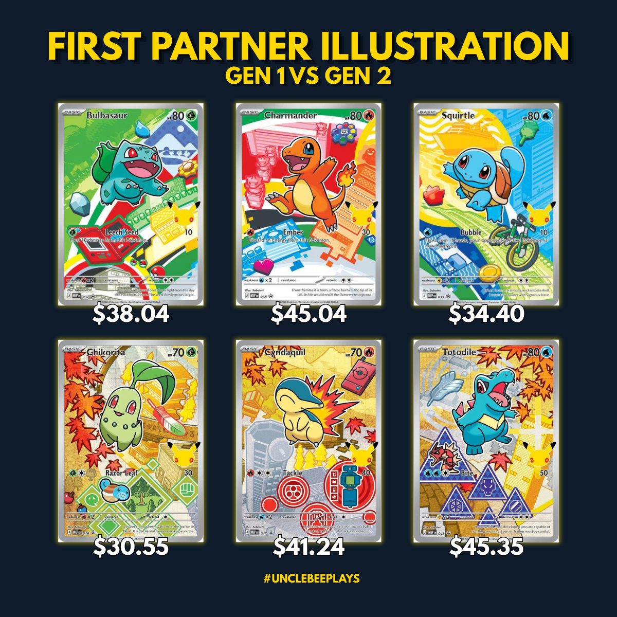 pokemon gen 2 cards Pokmon Generation Johto Complete Set (100 Cards)  2000 Gen 2 Pokmon Cards: Ultra-Premium