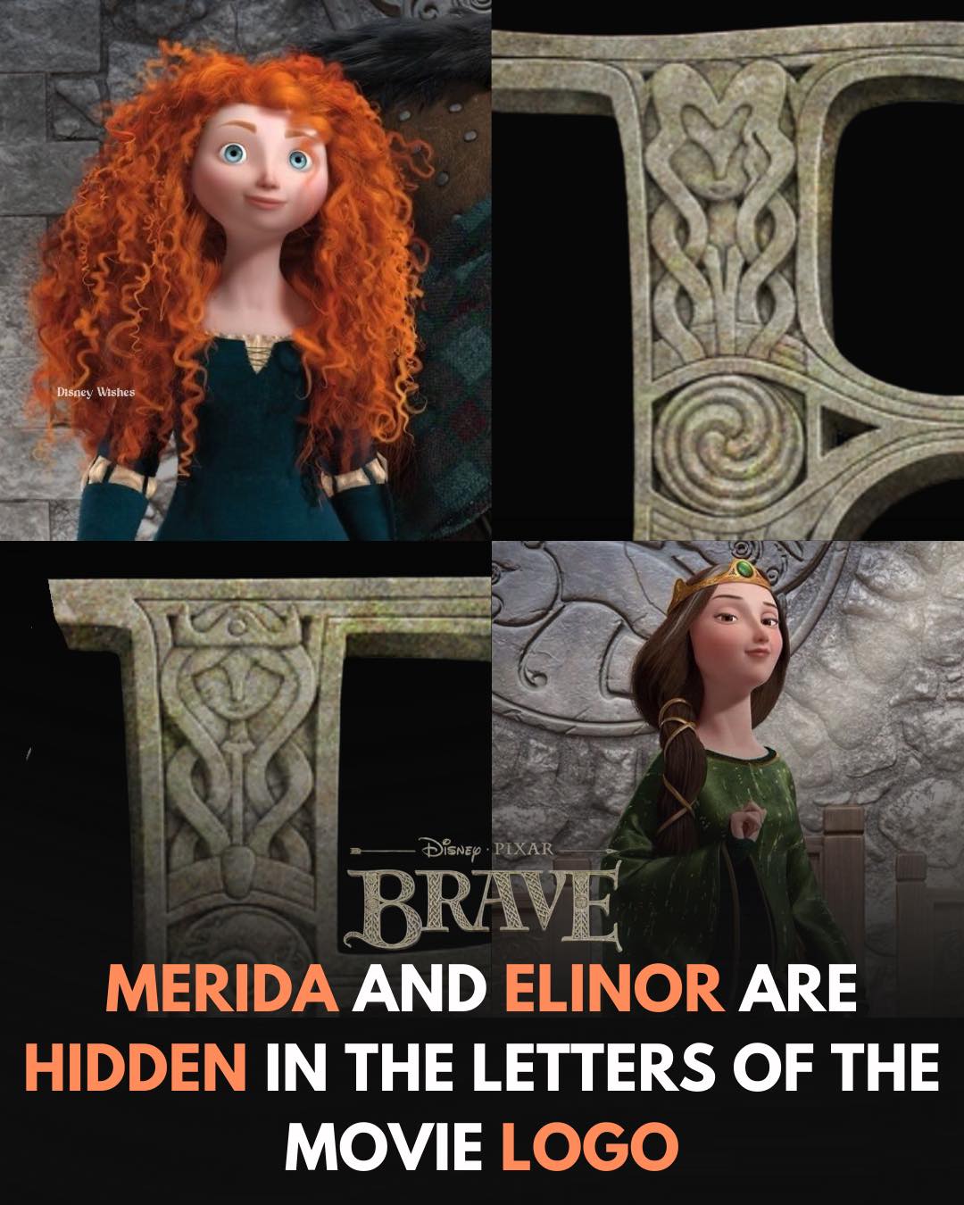 Disney - Pixar literally hid the entire plot of Brave right under our ...