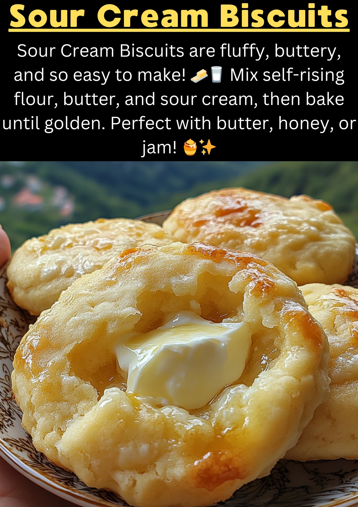 K Diary - Sour Cream Biscuits Recipe .. | Facebook