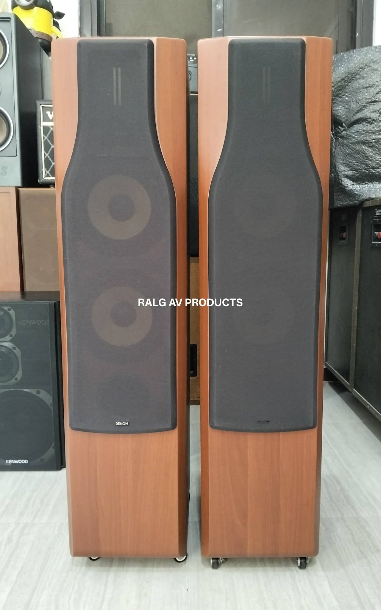 DENON 3 WAY DOUBLE WOOFER SPEAKER SYSTEM SC-T777SA 200 WATTS 6
