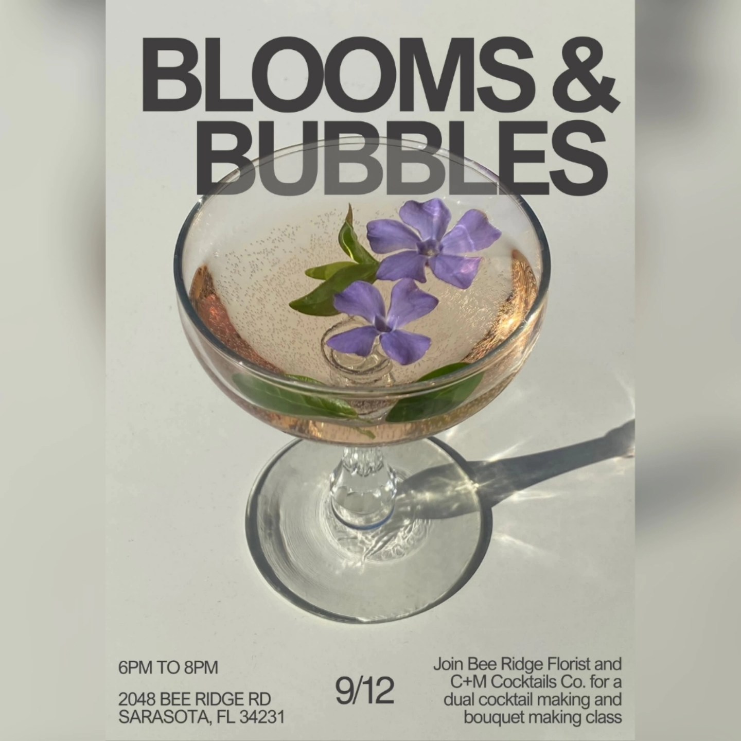 Tomorrow! C+M Cocktail Co. and Bee... - C+M Cocktail Co. | Facebook
